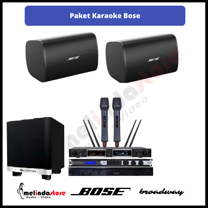 Paket Karaoke Speaker Bose DM8S | No Touchscreen & Player